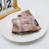 Plaid Hair Tie for Autumn/Winter - Gentle on Hair, Perfect for Buns & Ponytails