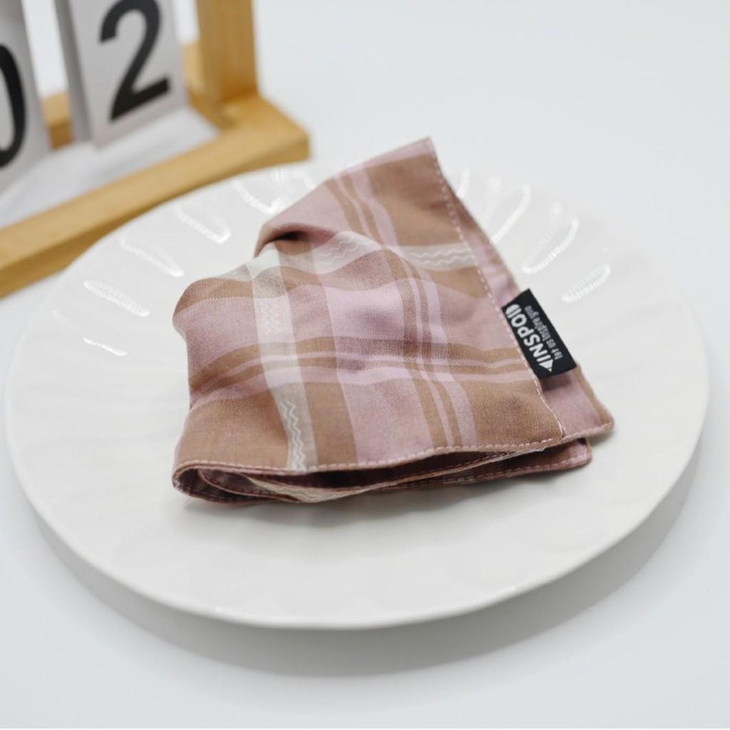 Plaid Hair Tie for Autumn/Winter - Gentle on Hair, Perfect for Buns & Ponytails