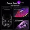 L-98 Fifth Gen Bluetooth Glass Speaker with High-Quality Sound & Subwoofer, Desktop Atmosphere Light