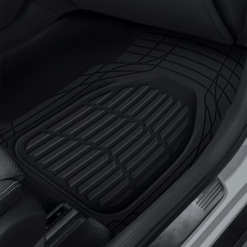 Extra Thick Vehicle Floor Liners Waterproof Car Mats Cutting Design Not Slip strong Interior Accessory for Vehicles