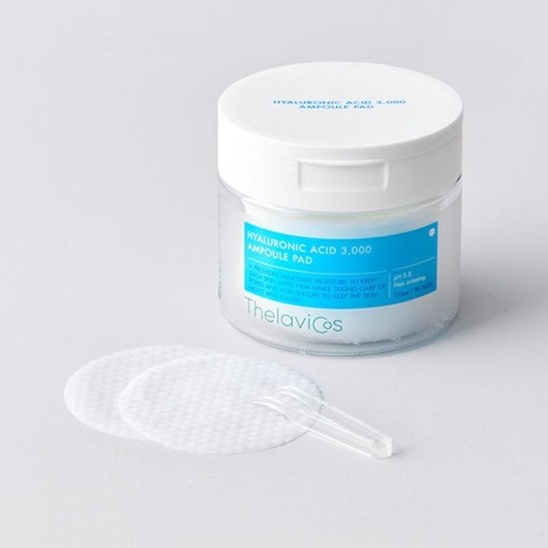 [Terabicos] Hyaluronic Acid 3000 Ampoule Pad 70 sheets