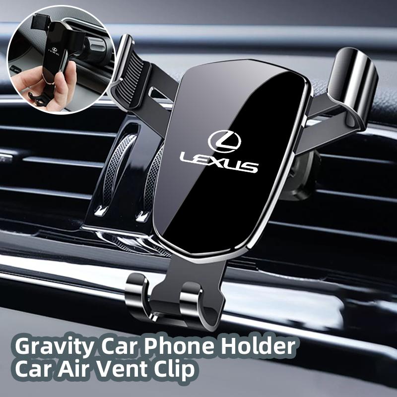 Interior Stickers Car Accessories Gravity Phone Holder GPS Mount Mobile Support Bracket For Lexus UX250h RX450h CT200h RX400h NX AY6
