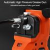 Cordless Electric Grease Guns 20V High Pressure Car Lube Oil Fuel Tool with Battery