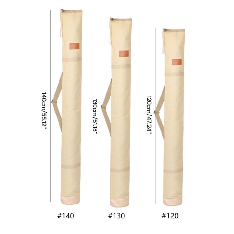 3 Size Folding Portable Fishing Rod Bag Large-Capacity Fishing Bag Thicken