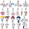 Copper Boys And Girls Lovers Pendant Charms For Originalbracelet Charm Beads Necklace Diy Female Jewelry