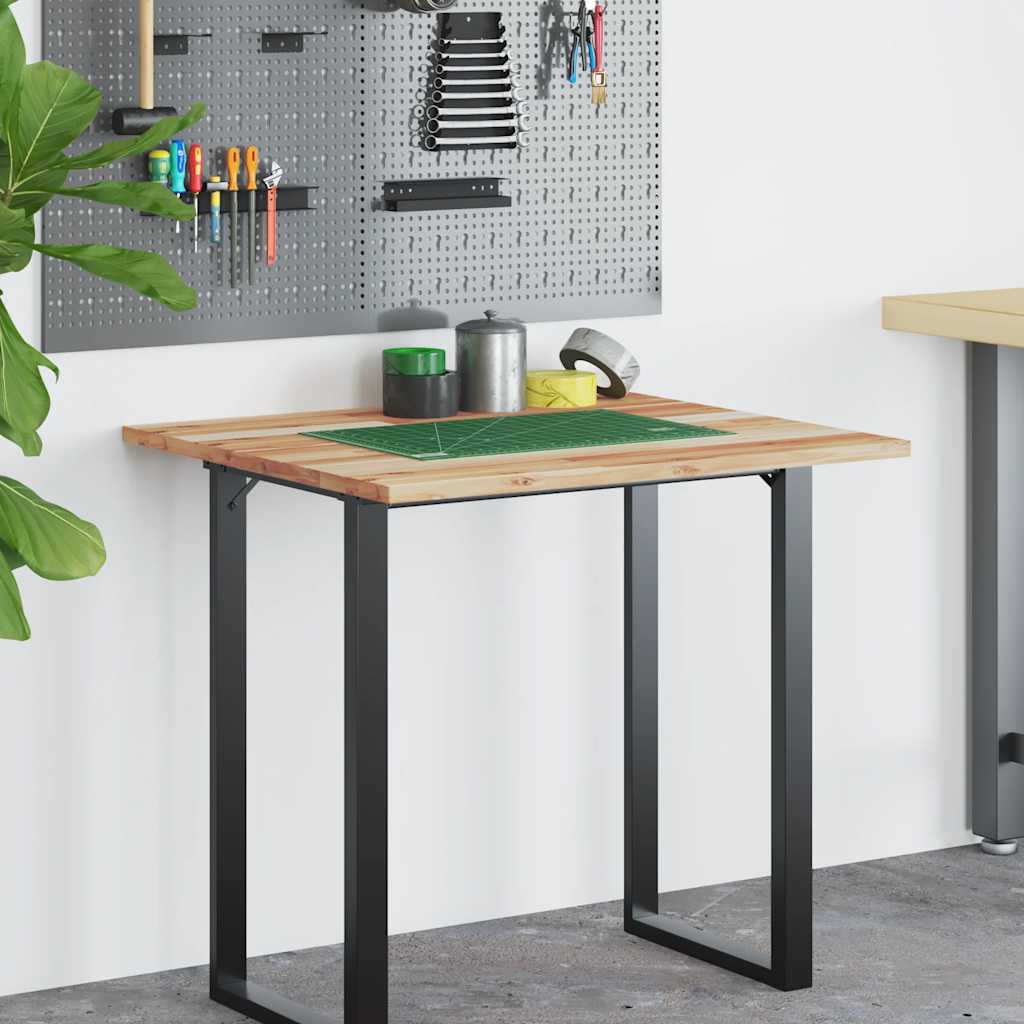 vidaXL Schreibtischplatte Ölbeschichtung 100x60x2 cm Massivholz Akazie