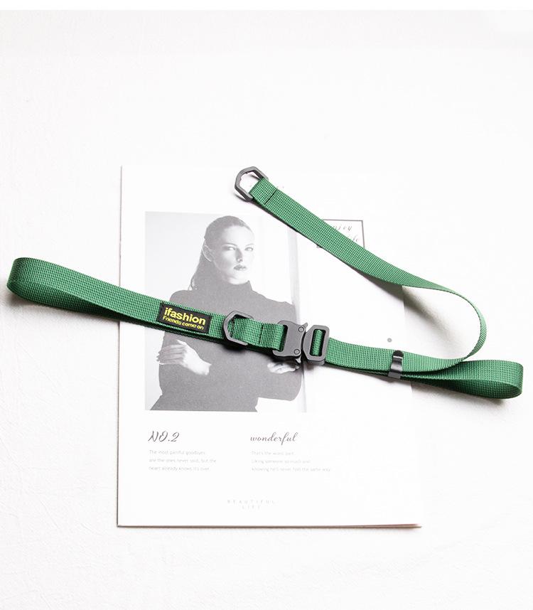 Cobra Buckle Canvas Belt: 2cm Narrow Style, Hip Hop Workwear, Fabric & Leather, Women s Accessory for Skirts & Trench Coats