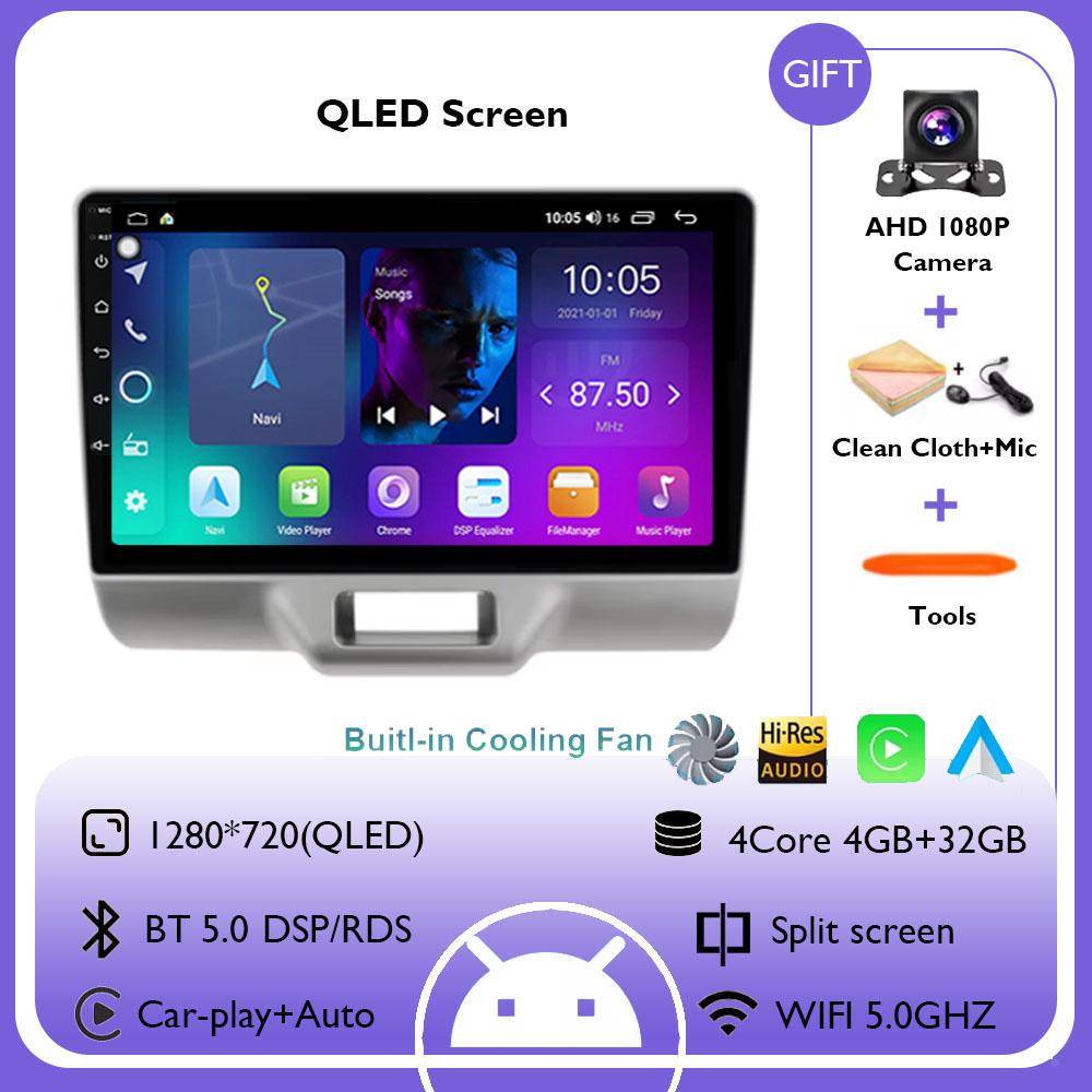 

Android 14 Вентилятор охлаждения 8 ГБ 256 ГБ Для SUZUKI Every Wagon 2015+ Автомобильный мультимедийный проигрыватель GPS Навигация Радио 360 Камера DSP Стерео