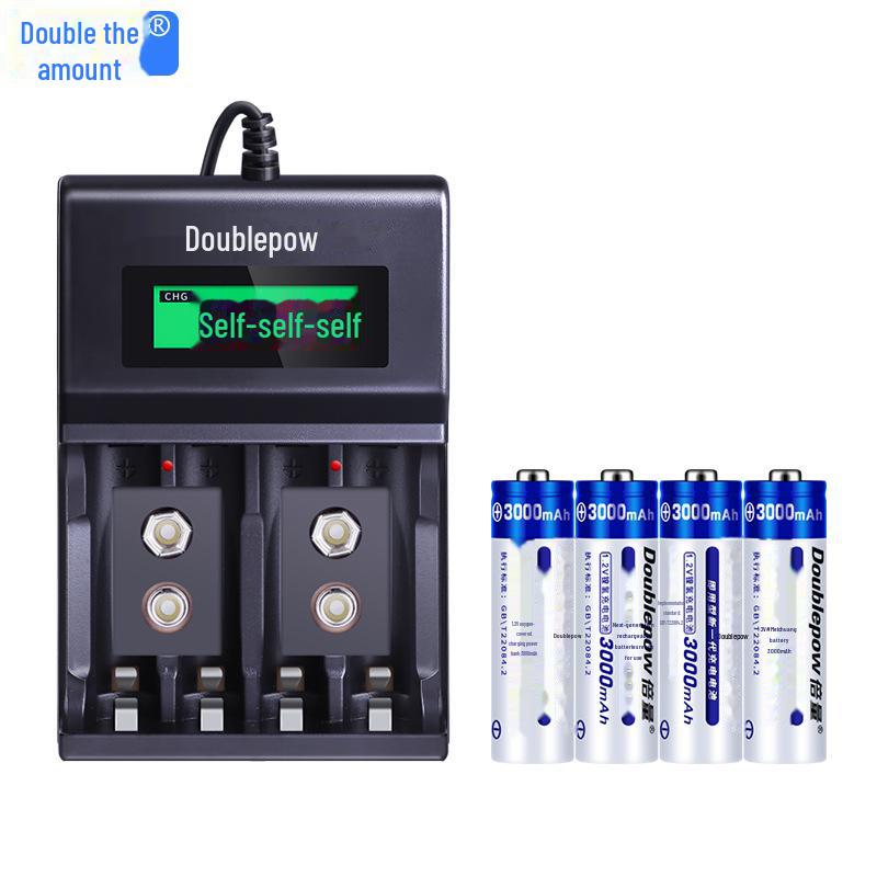 AA Battery USB Charger for Wireless Microphone Toys