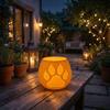 Plastic 3D Printed Candlestick Decorative Candle Holder Dog Paw Candle Stand  Desktop Decoration