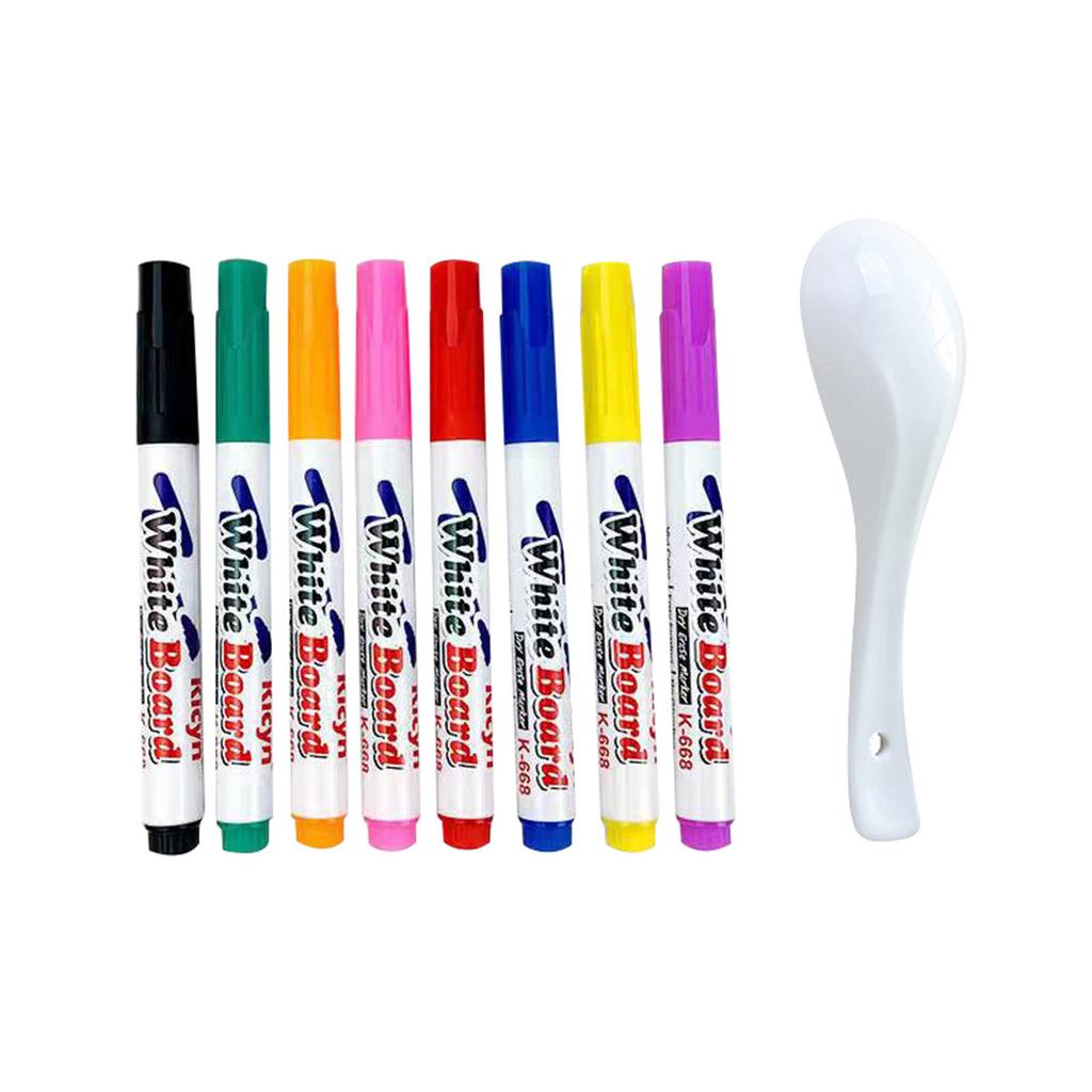 Magical Water Painting Pen Colorful Mark Pen Markers Floating Ink Pen Doodle Water Pens Children Montessori Early Education Toys St Practical Use