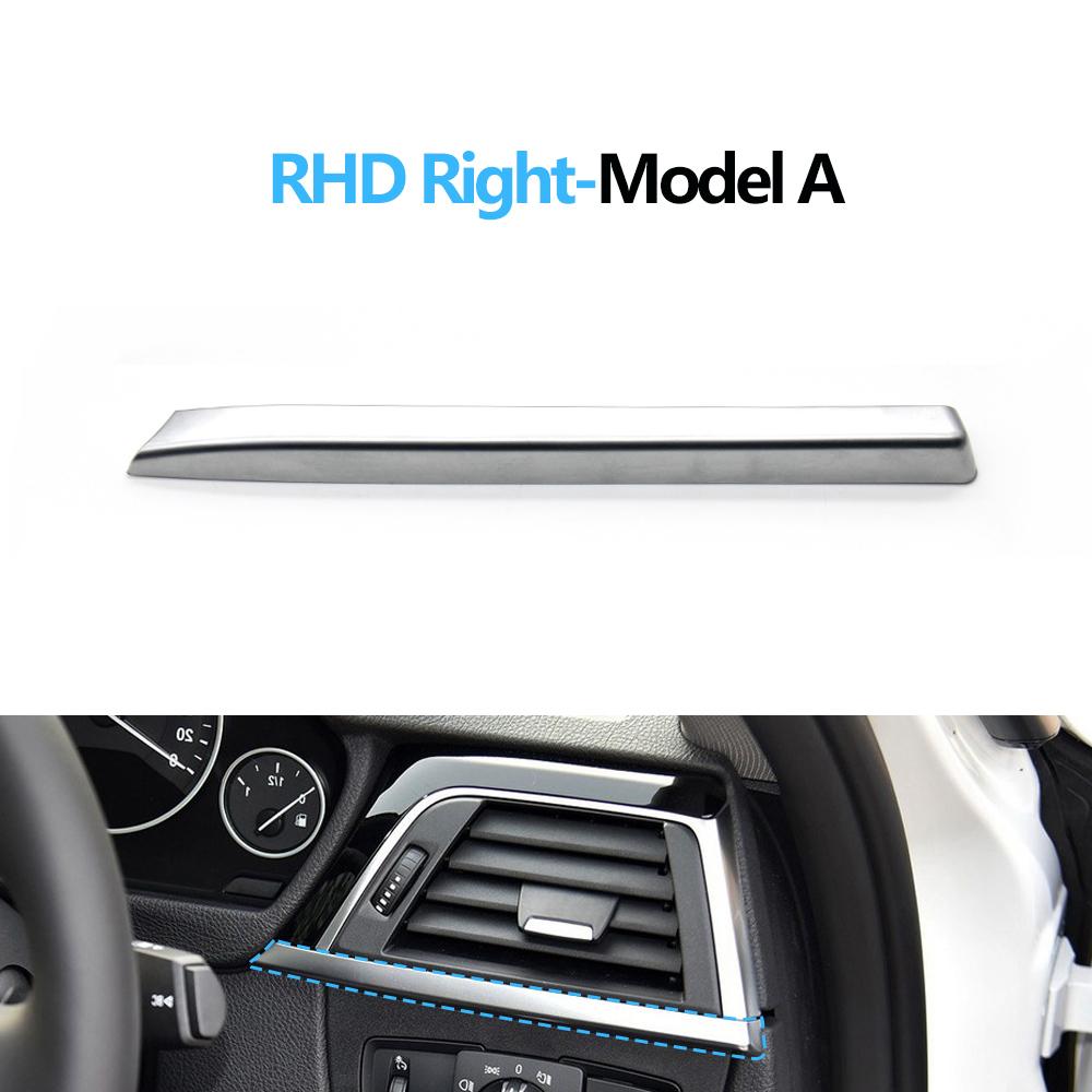 LHD RHD Left Right Air Vent AC Vent Grill Outlet Panel Lower Trim Strip For BMW 3 4 Series F30 F31 F34 F35 F32 F33 F36 F82 F83
