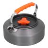 1.1L Tragbarer Wasserkocher aus Aluminiumlegierung Teekanne Kaffeekanne Outdoor Camping Zubehör