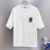 9281 Off-White Sommer Herren und Damen Reines Baumwoll Print Oversized T-Shirt Street Wear