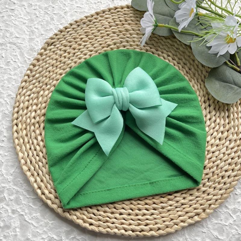 New Baby Hat, Baby Cute and Comfortable Bow Pullover Hat, Thin Breathable Baby Fetal Hat