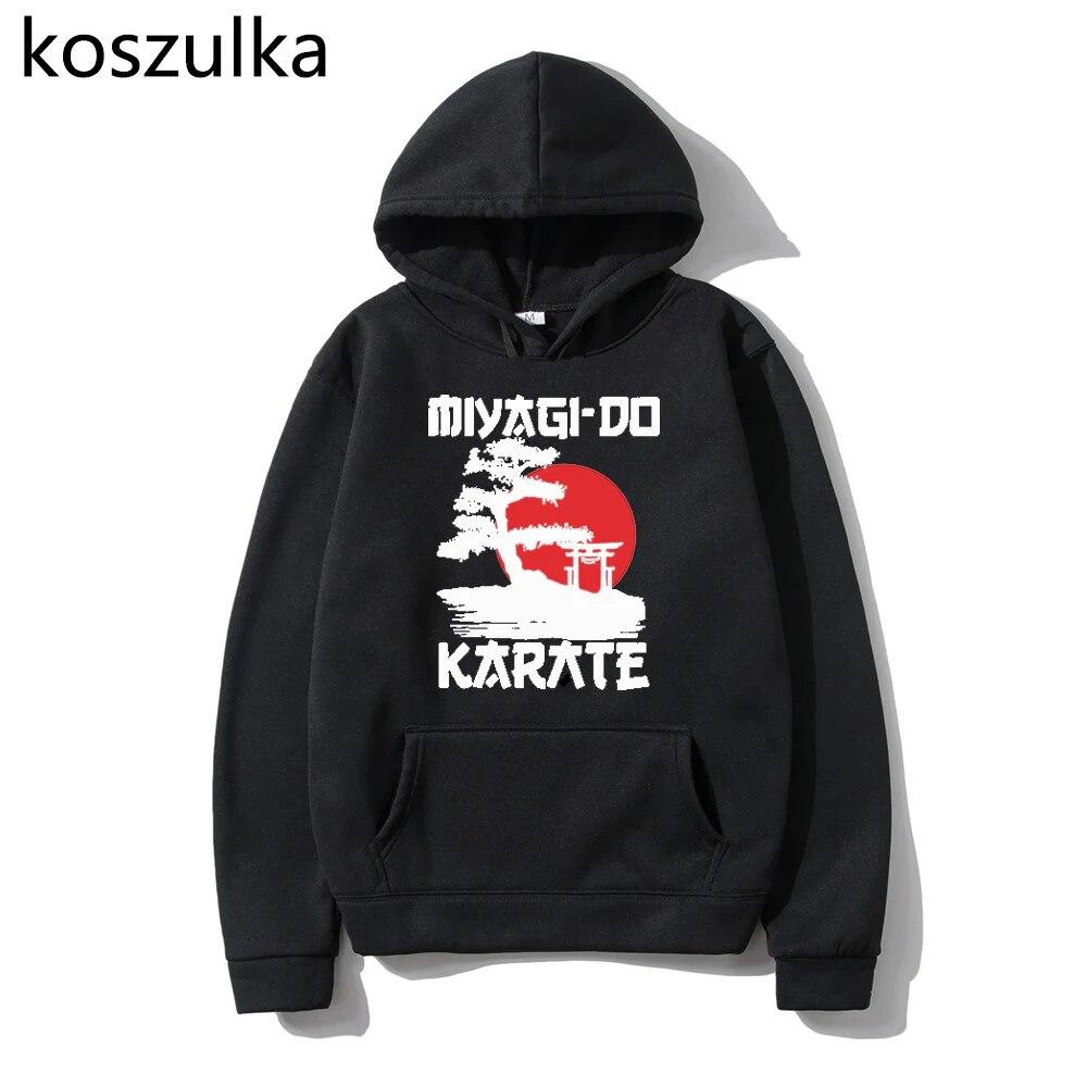 Unisex Miyagi Do Karate Hoodies New Spring Autumn Sweatshirts Women Unisex's Casual Japanese Streetwear Top Anime Karate Hoodies