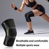 Knitted Nylon Sports Knee Pads Three-Dimensional Compression With Tightening Breathable Warm Men And Women'S Protective Gear