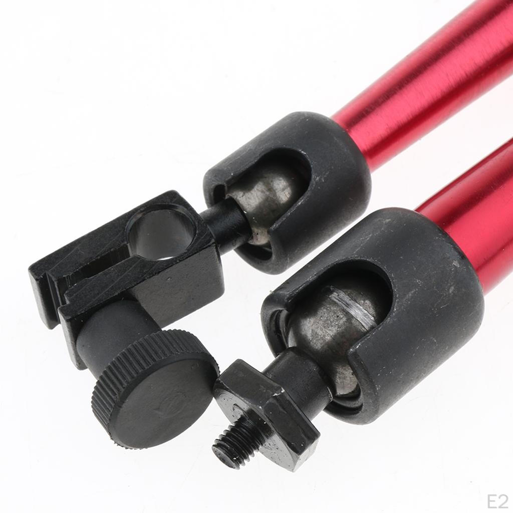 Red Flexible Digital Dial Test Indicator Base Stand Holder 6 inch