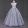 Children's Dress Princess Dress Big Children Lace Wedding Dress Long Tutu Skirt Vest Dress