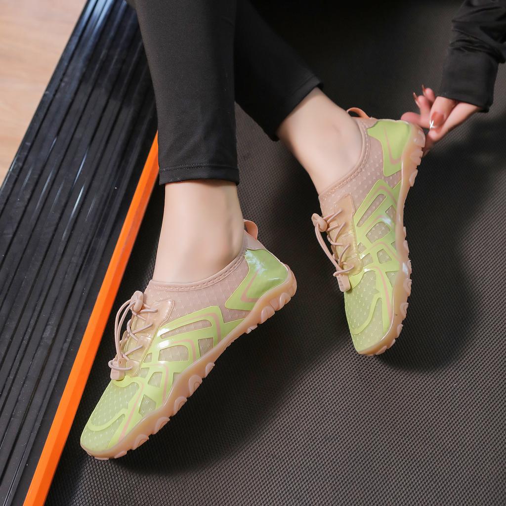 Summer beach shoes men's and women's swimming diving wading shoes couple non-slip creek walking shoes five-finger mountaineering fitness shoes