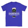 Printed Hello Darkness My Old Friend Stout Dark Beer T Shirt For Unisex  Pure Cotton Tee Shirt Short Sleeve Tops
