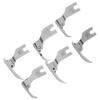 6PCs Presser Foot Single Needle Sewing Machine Accessories Industrial Spare Parts Steel