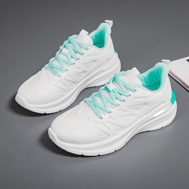 

Дышащие парные сетчатые кроссовки, мужские универсальные кроссовки с мягкой подошвой, мужские и женские повседневные белые кроссовки F8825 44 [Men s Size] [Small]