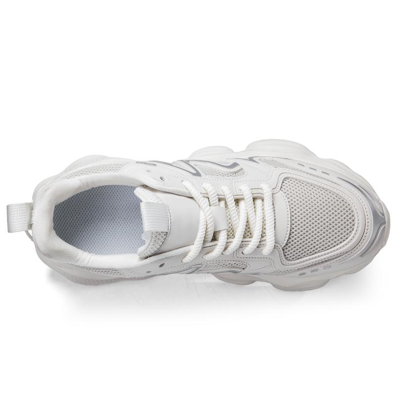 Chunky Sneakers Men's Elevator Lift Shoes Height Increase Insoles 7CM Retro Oxfords Size 37-44