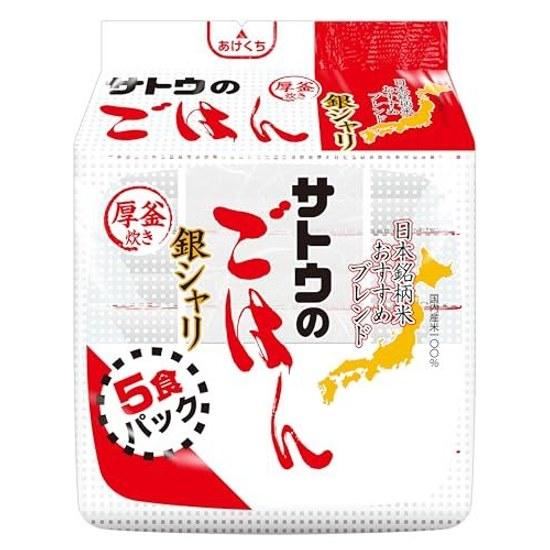 Sato Foods no Gohan Silver Rice 200g 5 servings