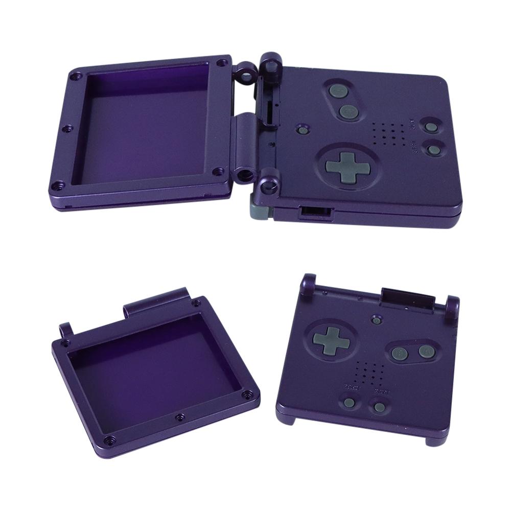 1PCS Cool Clear For GBA SP Transparent Replacement Housing Shell Cover For Game Boy Advance SP Case Cover