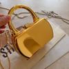 Fashion Chain, Mirror Box, Bag, Women'S Earphone Bag, Mini Lipstick Bag, Oblique Span Small Bag.