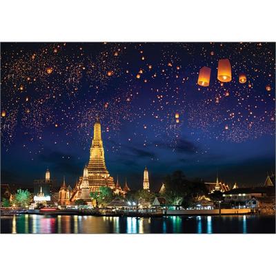 Bangkok Jigsaw Puzzle 3212, 2000 Pieces, Mixed Colors, 2000 Pieces, Full of Puzzle Korea Krathong, Etc. Jigsaw Puzzle, Childrens Games