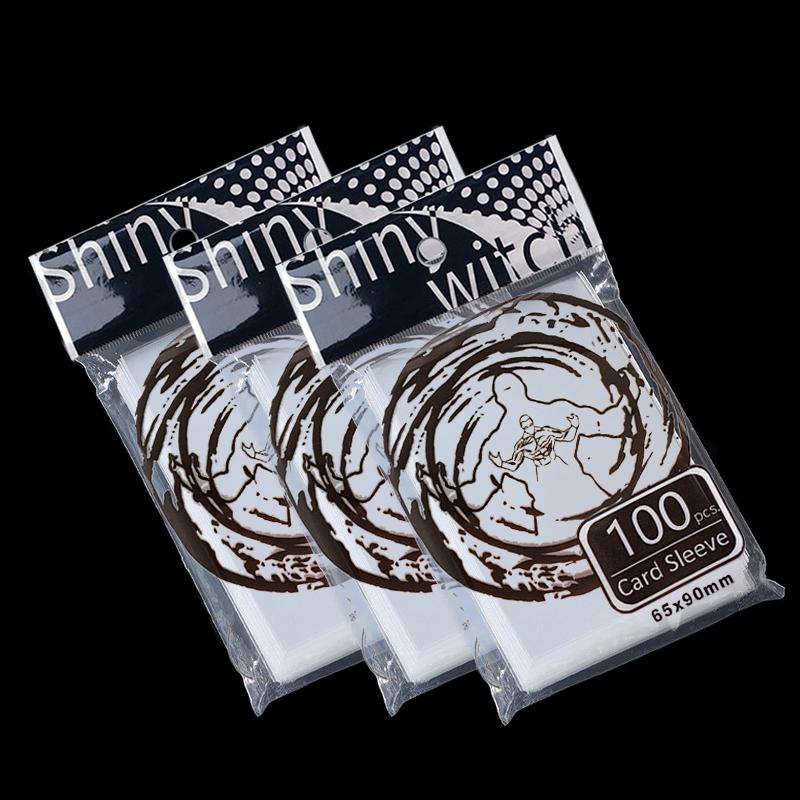 

100pcs/pack 65*90mm Card Sleeves Card Protectors Size for Football Cards, Sport Cards, MTG Cards Collection Card Storage
