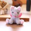 Bowknot Cat Plush Doll Pendant With Soft Material For Kids Room Decor And Gifts