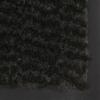 VidaXL Paillasson rectangulaire 40 x 60 cm Noir