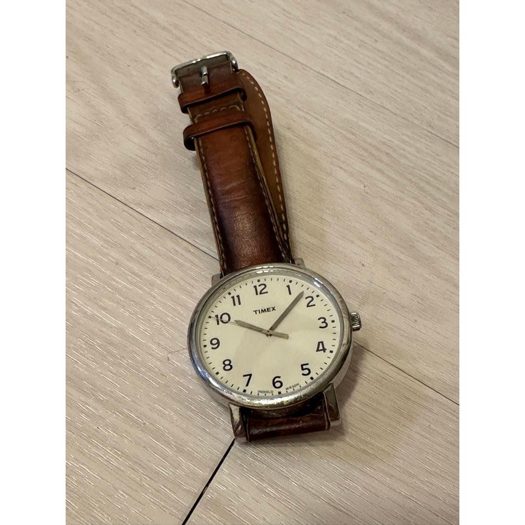 TIMEX analog watch brown