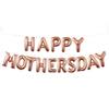 Rose Gold Mother's Day Foil Balloon DIY Decor Aluminum Film Balloons  Party Decor