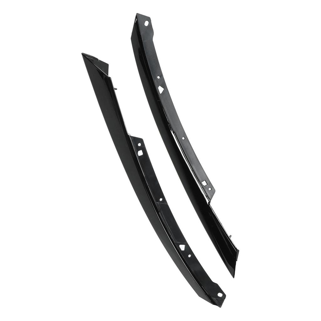 1 paio Modanatura Faro 71129TEDT01 per Civic LX SE Sport Hatchback dal 2017 al 2021 Nero Lucido