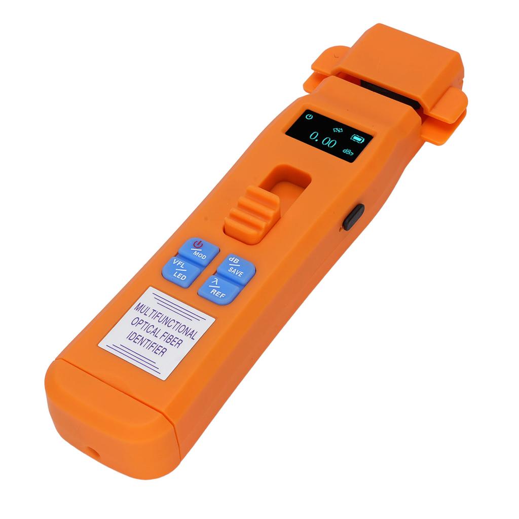 Optical Fiber Identifier 800 To 1700nm Built In VFL 10 To 30km  70 To +10dbm Fiber Optic Traffic Identifier with LED