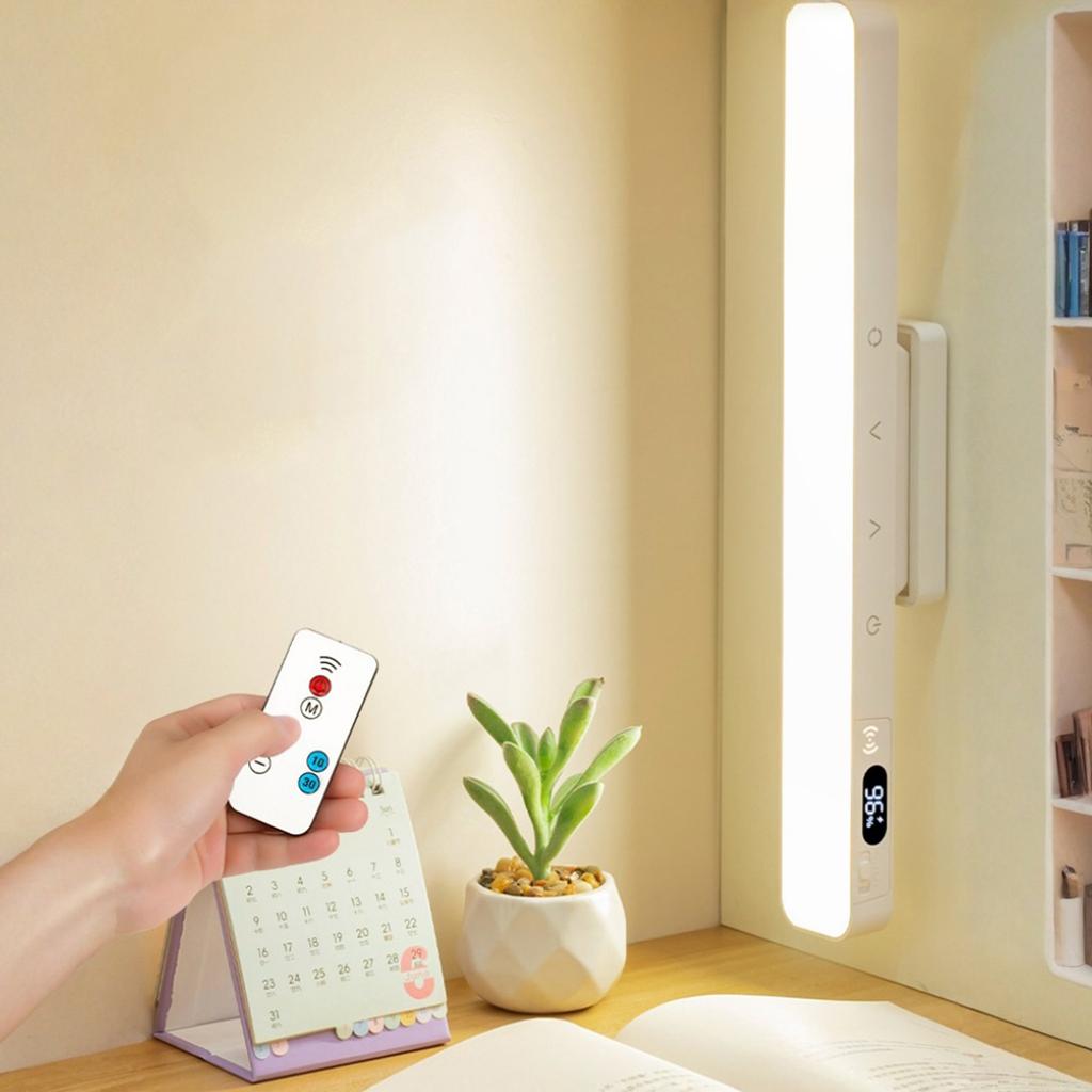 Magnet Hanging Night Lights Rechargeable Long Strip Reading Light Dual-Use Lighting Strips For Cabinet Closet Wardrobe