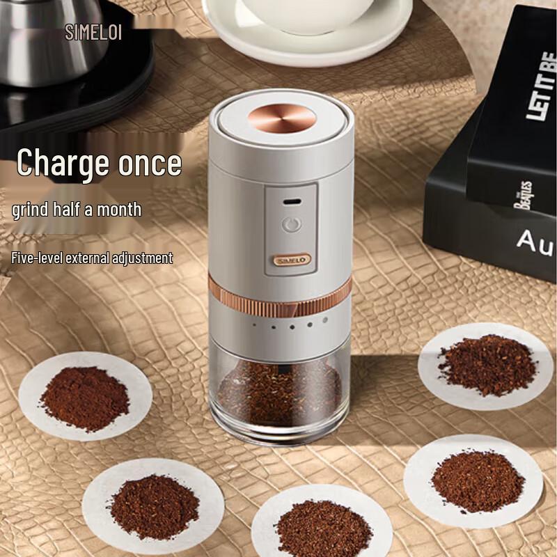 

SIMELO Automatic Portable Electric Coffee Grinder