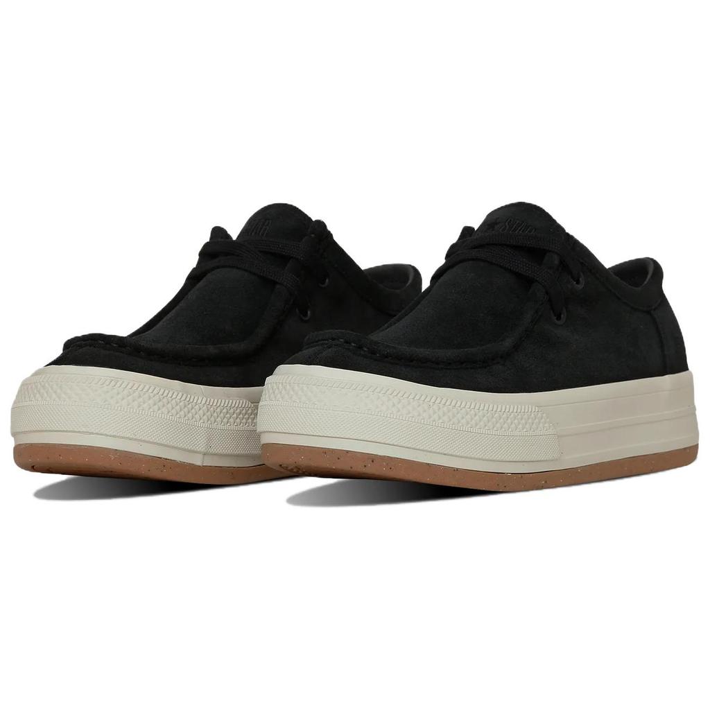 Converse All Star® Boarderstar Moccasin Ox Comfortable Versatile Low Top Casual Shoes Unisex Sneaker Black 31313940