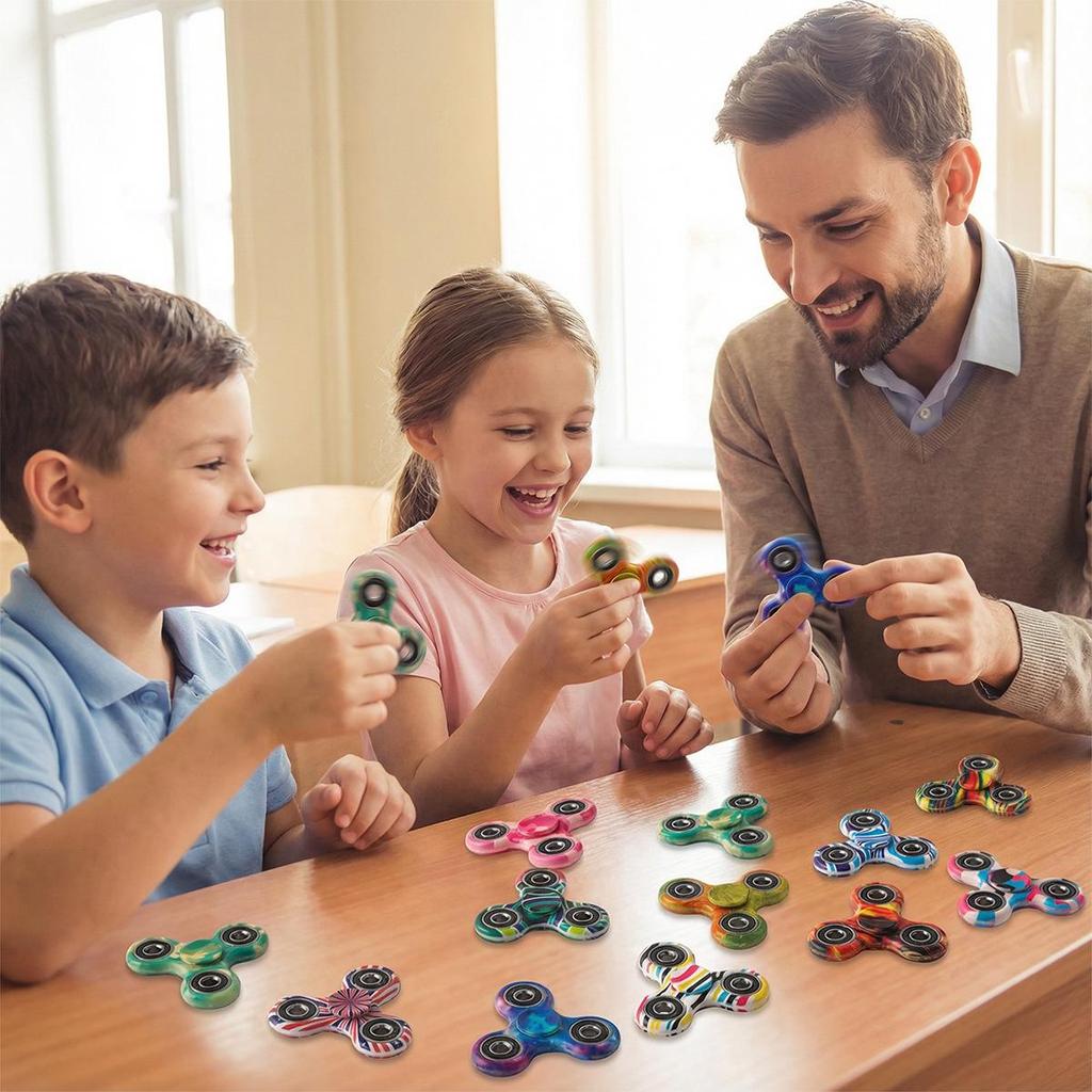 Colorful Fingertip Spinner Decompression Toy - Hand Spinner for Stress Relief and Fun