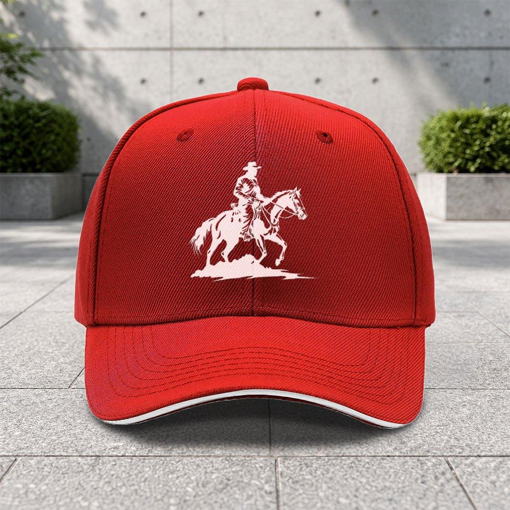 1 peça Chapéu de Baseball de Cowboy Ocidental Ajustável Chapéu de Bico de Pato Adequado Para Esportes ao Ar Livre Ciclismo Festivais de Música Presentes Leve