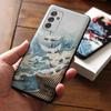 Para Funda Samsung Galaxy A53 A54 A52S A52 A51 A 54 53 52S 51 52 4G 5G Case 3D Crane Protection Soft Silicone Phone Cover Celular