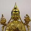 Tsongkhapa-Buddha Statue, 7 Inch/21cm, Copper, Handmade, Buddhist Ornament, Buddha Statue, Vajrayana