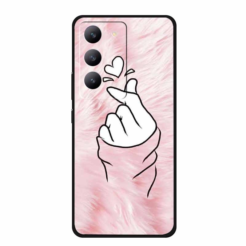 Phone Case For Redmi 15 4G Back Cover Case 6.9" Shockproof Black Silicone Soft Coque For Xiaomi Redmi 15 Case Redmi15 Funda Para