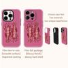 Pink Lobster Duo Phone Case for IPhone 17AIR 16E 16 15 14 13 12 11 17 Pro Max Plus Double-layer Back Cover