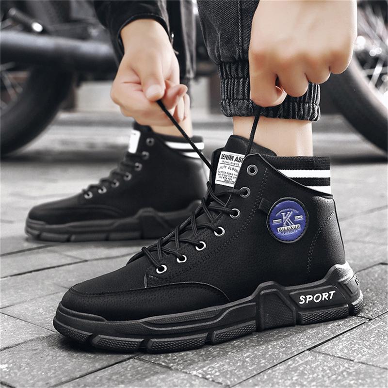 Botas Plataforma de cuero Cowboy Botines Fur Men Waterproof Western Boots  comprar a buen precio — entrega gratuita, reseñas reales con fotos — Joom