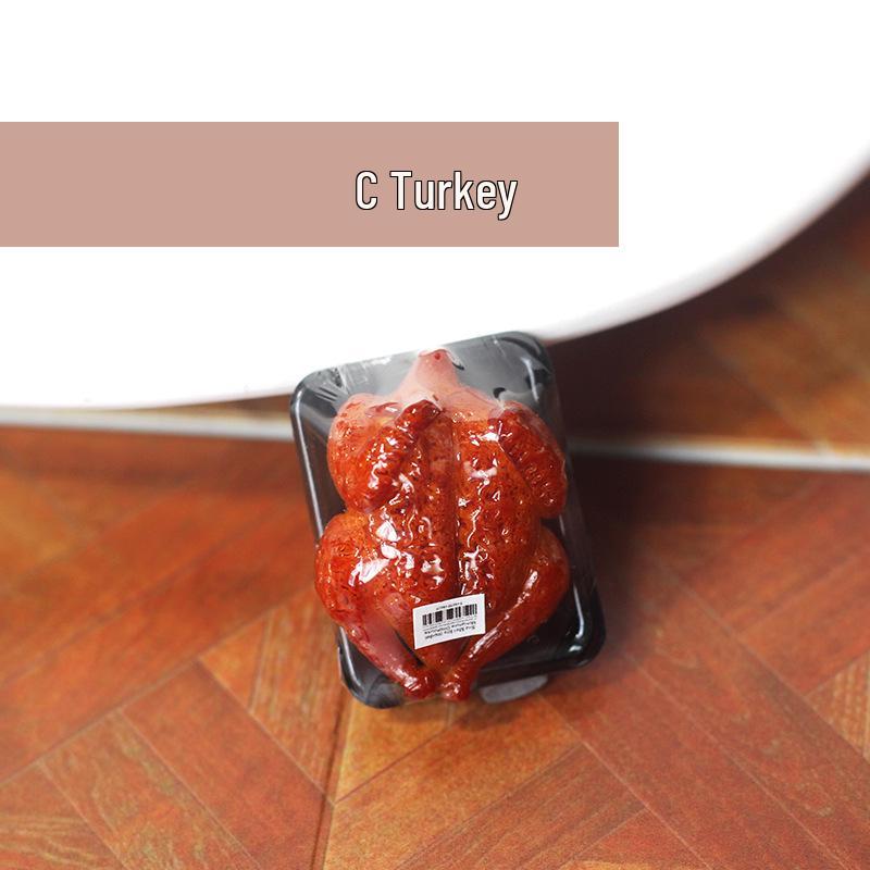 Miniature Dollhouse Food Playset: Roasted Duck, Chicken, Goose & Turkey Models D118